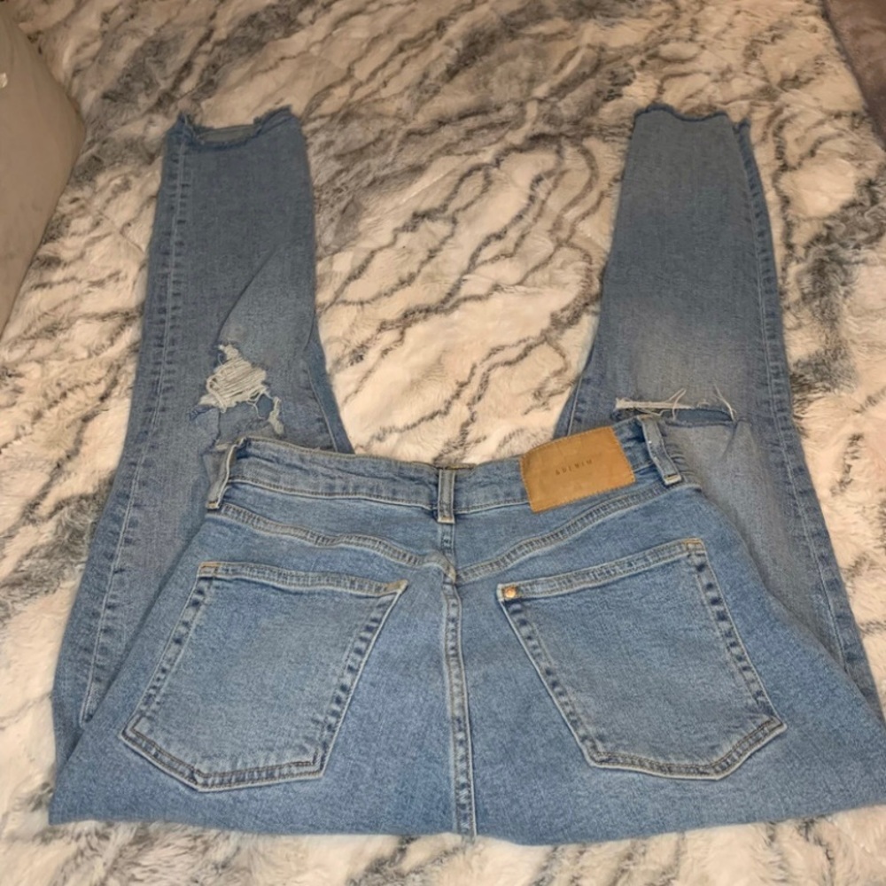 Distressed Mom Jeans - Picture 4 of 7